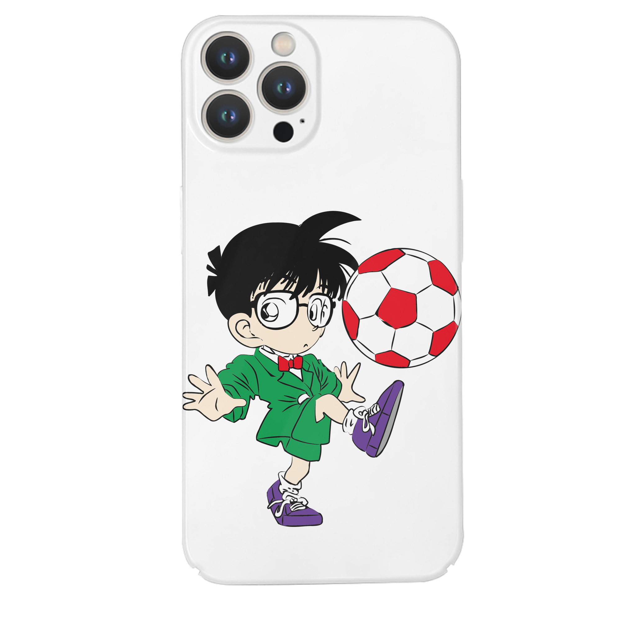 （画像用） 名探偵コナン 江戸川 コナン Detective Conan Conan Edogawa 【iPhone 14シリーズ対応】ハードケース
